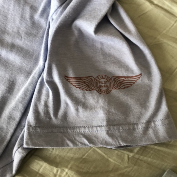 Baby blue pilot, swag hundred dollar hamburger flight T-shirt - Picture 2 of 3